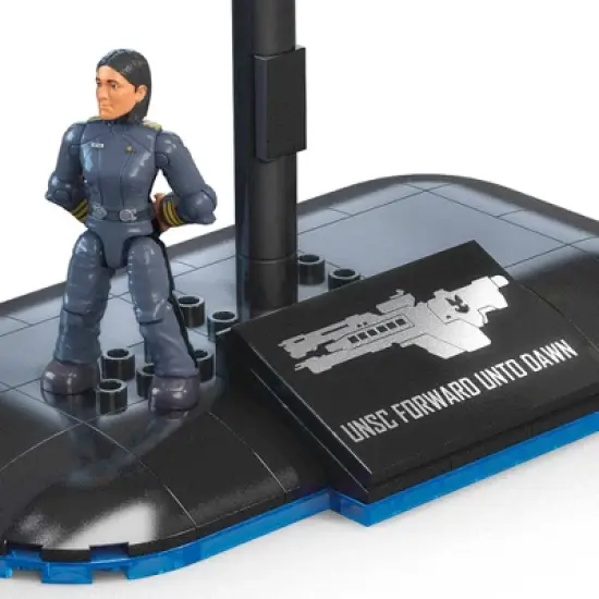 MEGA HALO UNSC Forward Unto Dawn Navy Ship Building Set - 680pcs image {3}