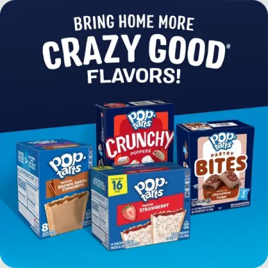Pop-Tarts Crunchy Poppers Frosted Brownie Crunch - 10ct / 10oz image {8}