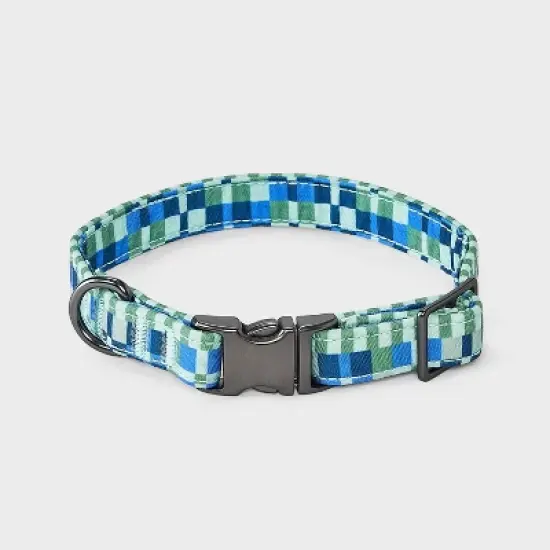 Fashion Geo Check Dog and Cat Collar - Boots & Barkley&trade; image {3}
