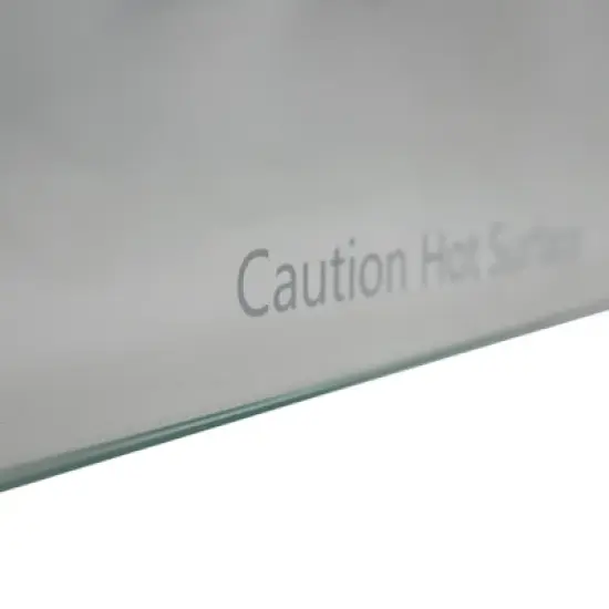 Courtyard Casual Rec. Wind Guard  Transparent Tempered Glass 4pcs/set/Ctn, with hardware kit image {3}