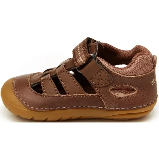 Stride Rite Kids Unisex Sonny Sneaker Sandal | 3.5 | Brown image {3}