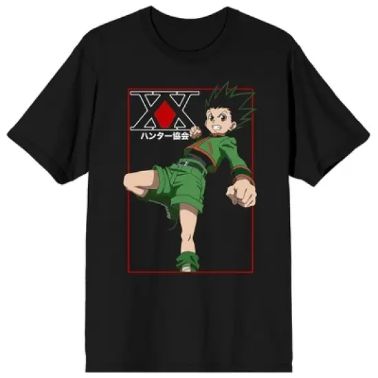 Hunter X Hunter Gon Freecss Men's Short Sleeve Shirt & Sleep Shorts Set image {1}