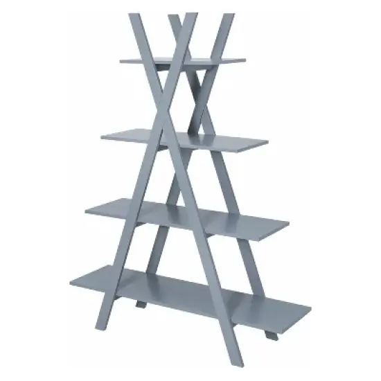 59" Oxford A Frame Bookshelf - Breighton Home image {8}