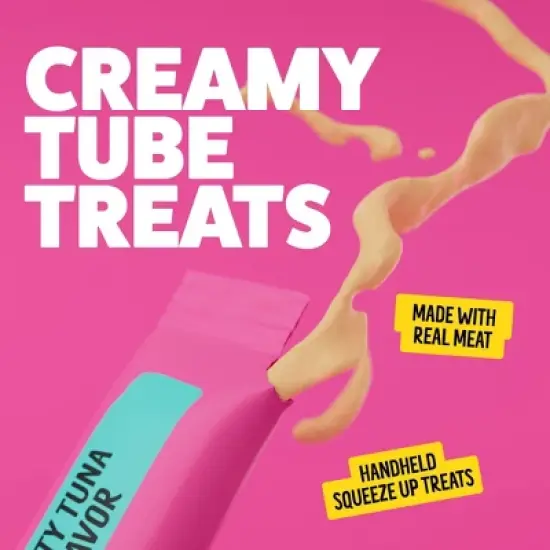 Bonkers Mixx Puree Tuna Flavor Cat Treats - 0.121lb/4ct image {1}