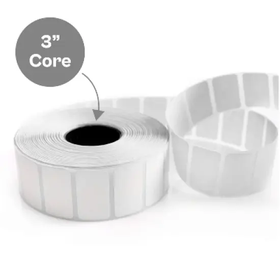 PSBM Direct Thermal Labels 4x2 Inch 4 Rolls 2875 Labels/Roll 3 Inch Core Perforated Works with Zebra Sato Datamax Intermex Honeywell and Many Other image {3}