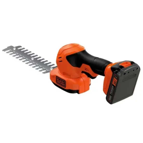 Black & Decker 20V MAX Lithium-Ion Shear Cordless Shrubber (1.5 Ah) image {1}