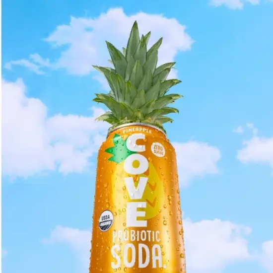 Cove Pineapple Cola Soda - 12 fl oz Can image {1}
