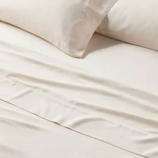 Linen Blend Fitted Sheet - Casaluna&trade; image {1}
