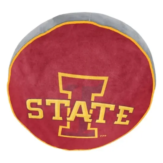 NCAA Iowa State Cyclones 15" Circular Cloud Pillow image {2}