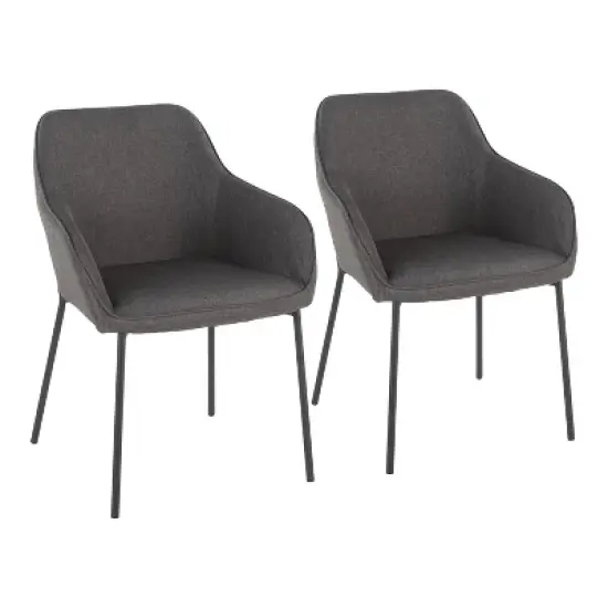 Set of 2 Daniella Contemporary Dining Chairs - LumiSource image {10}