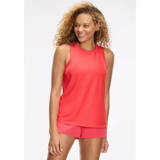 Peloton Women's Essential Performance Tank, Hibiscus image {4}