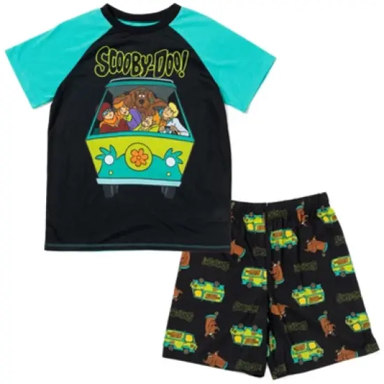 Scooby-Doo Scooby Doo Daphne Fred Velma Pajama Shirt and Shorts Sleep Set Little Kid to Big Kid  image {7}