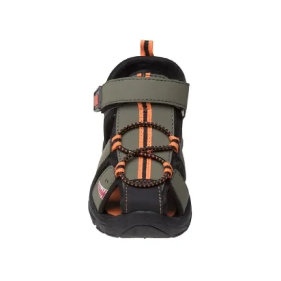 Rugged Bear Boys&rsquo; Toddler Closed Toe Active Sport Sandals with Adjustable Hook-and-Loop Closure (Toddler) image {4}