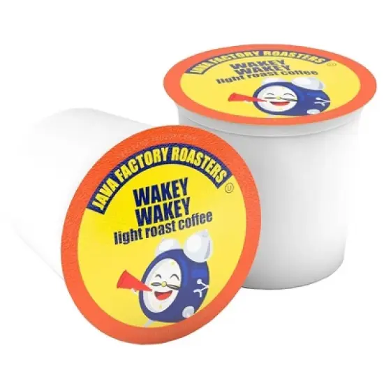 Java Factory Single Cup Coffee, Keurig 2.0, Wakey Wakey Light Roast, 80 Count image {6}