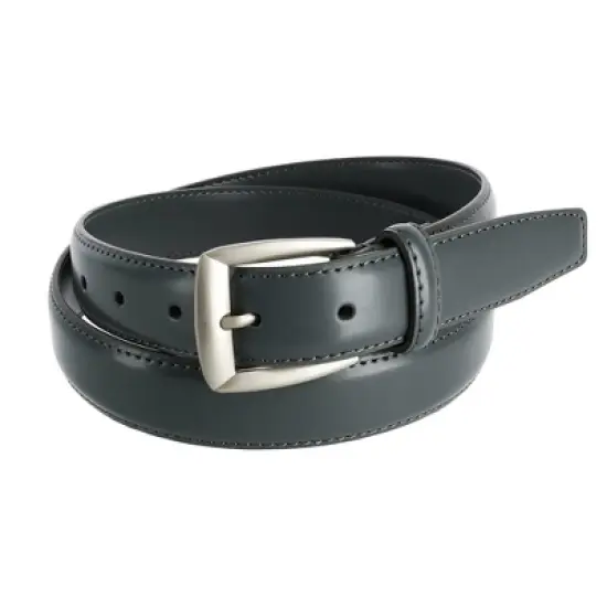 CTM Men's Basic Leather Dress Belt image {4}