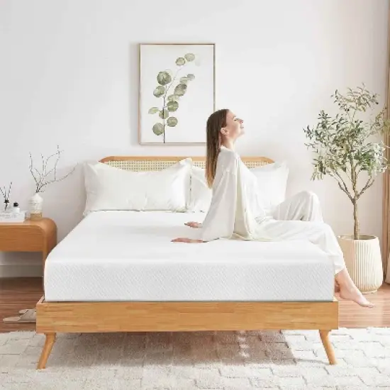 Vipbear Memory Foam Mattress with Tencel Cover Premier Cooling Green Tea/Gel image {6}