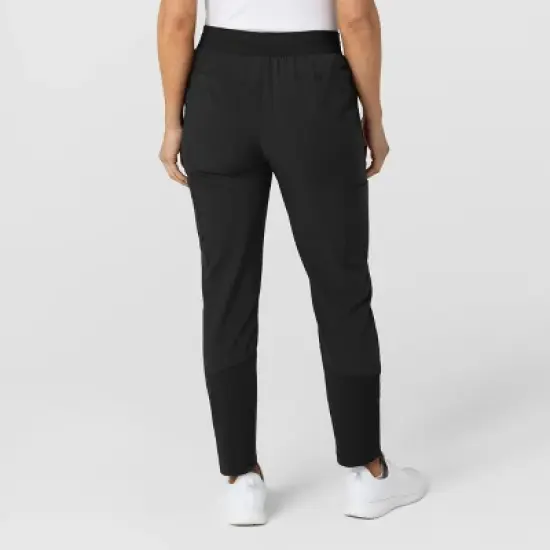 Wink W123 Women's Flex-n-Reach Track Scrub Pant image {1}