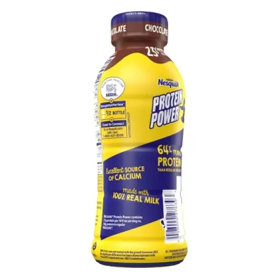 Nesquik Protein Power Chocolate - 14 fl oz​ image {7}