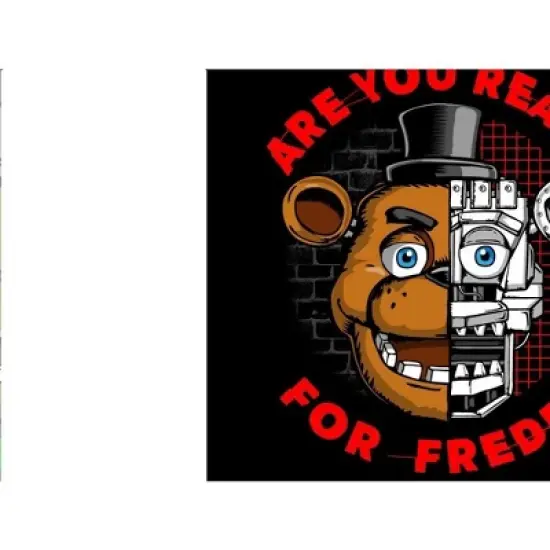 Five Nights at Freddy's Are You Ready for Freddy Boy's Black T-shirt image {1}