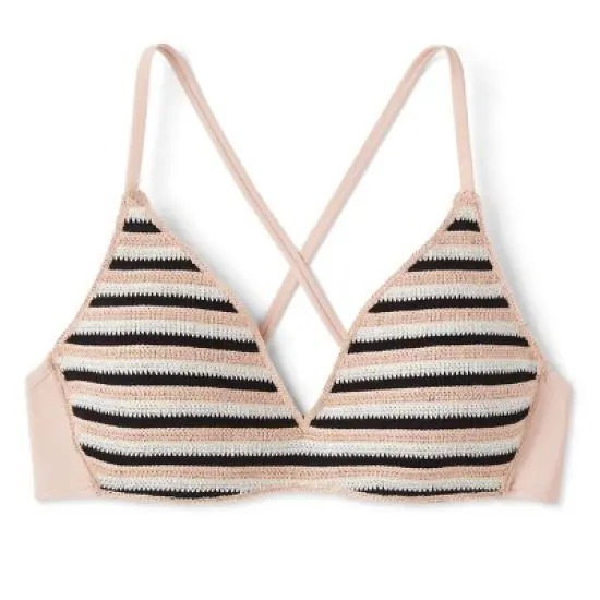 Women's Striped Crochet Bralette Bikini Top - Wild Fable&trade; image {5}