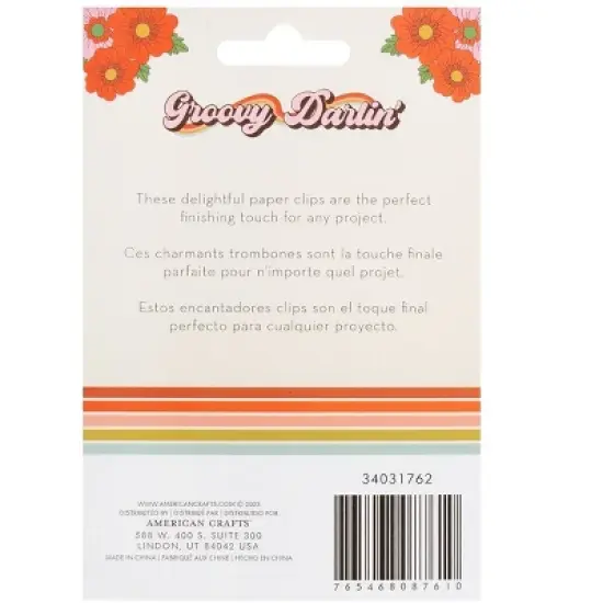 Jen Hadfield Groovy Darlin' Paper Clips-Icons image {1}