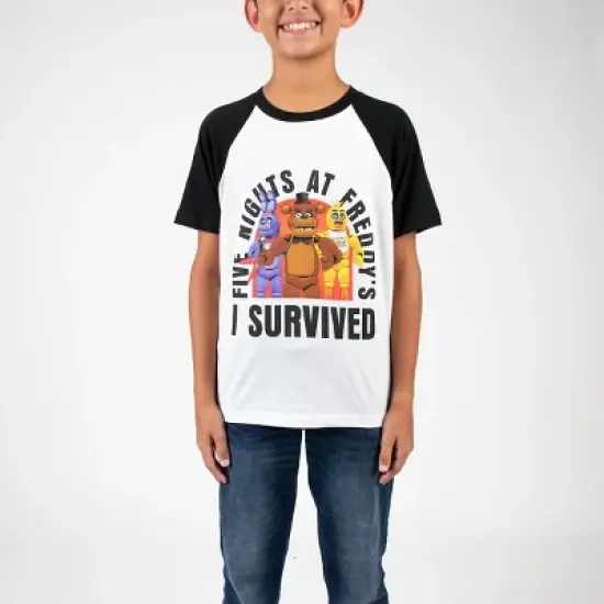 Five Nights At Freddy's Game Over Crew Neck Short Sleeve 4pk Boy's Tees image {5}