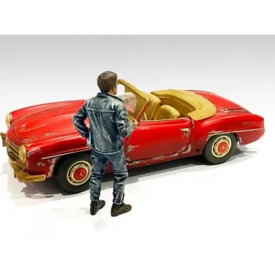 Auto Mechanic Tim Figurine for 1/24 Scale Models by American Diorama image {2}