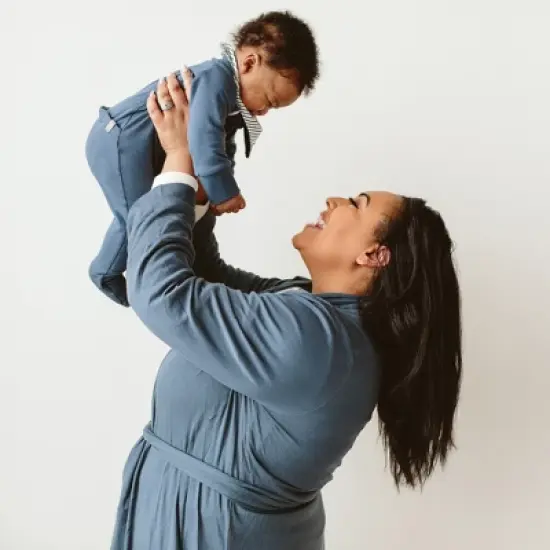 Goumikids Viscose Made from Bamboo + Organic Cotton Womens Robe image {4}