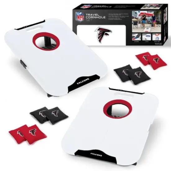 NFL Atlanta Falcons All-Weather Travel Cornhole Set image {6}