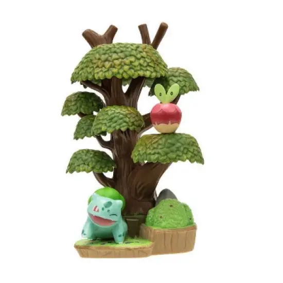 Pok&eacute;mon Select Summer Forest Environment Playset with Bulbasaur and Applin Mini Figures image {15}