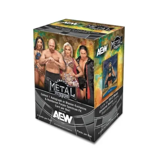 Skybox AEW Metal Universe Wrestling Trading Card Blaster Box image {1}