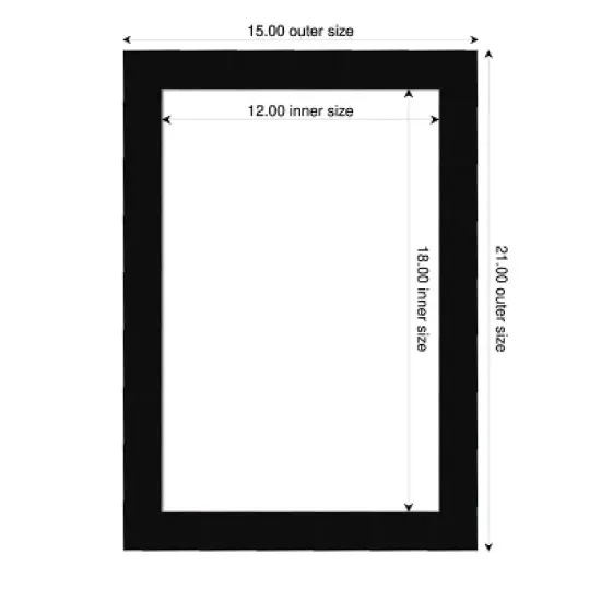 Amanti Art Black Museum Framed Dry Erase Magnetic Board image {4}