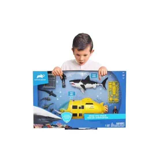 Animal Planet Deep Sea Shark Rescue Submarine Playset (Target Exclusive) image {1}