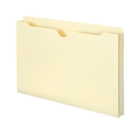 Smead File Jacket, Reinforced Tab, 1" Expansion, Legal Size, Manila, 50 per Box (76520) image {6}