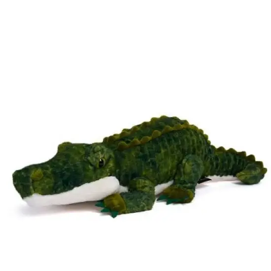 FAO Schwarz 15" Lying Alligator Toy Plush image {4}