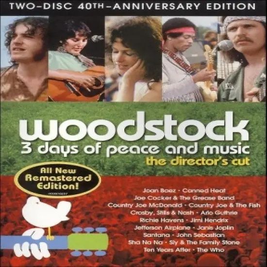 Woodstock (Director's Cut) (40th Anniversary) (Special Edition) (DVD) image {1}