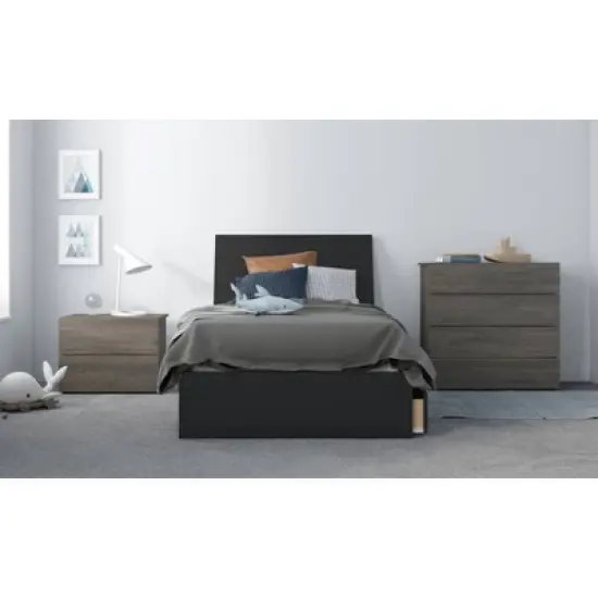 2 Drawer Nighstand - Nexera image {3}