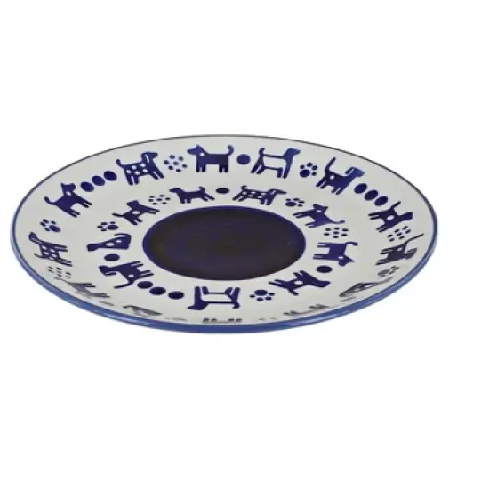 Blue Rose Polish Pottery T134 Manufaktura Lunch Plate image {7}