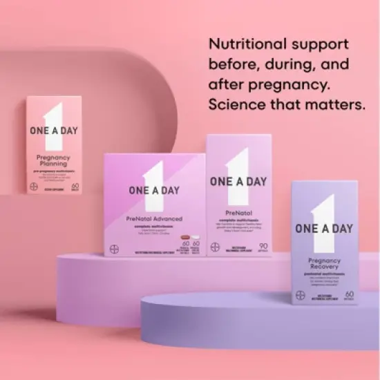 One A Day Pregnancy Planning Vitamin Tablet - 60ct image {8}