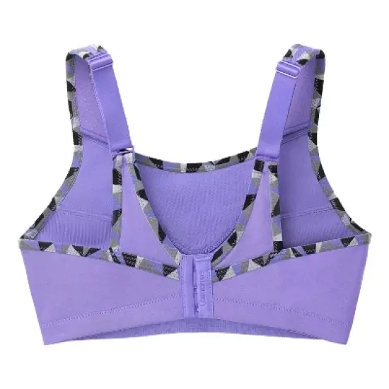 Glamorise Womens No-Bounce Camisole Sports Wirefree Bra 1066 Purple image {4}