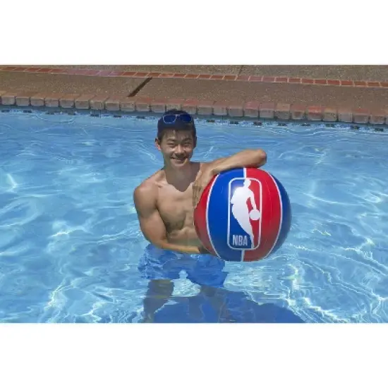 Poolmaster Swimming Pool NBA Ball image {3}