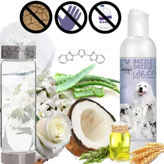 The Blissful Dog Razzle Dazzle White Dog Shampoo image {3}