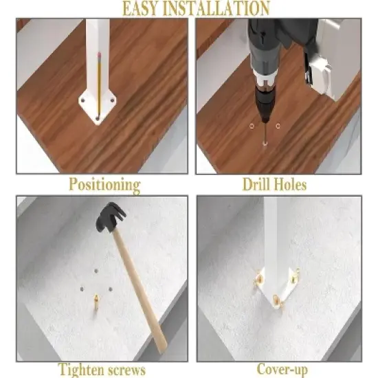 Metal Handrails for Outdoor Steps, Heavy-Duty Stair Railing for 1 to 5 Steps, Handrailing for Enhanced Safety & Stability image {5}