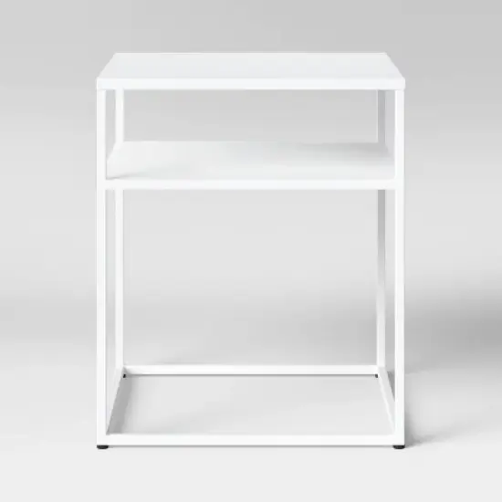 Glasgow Metal End Table - Threshold&trade; image {2}