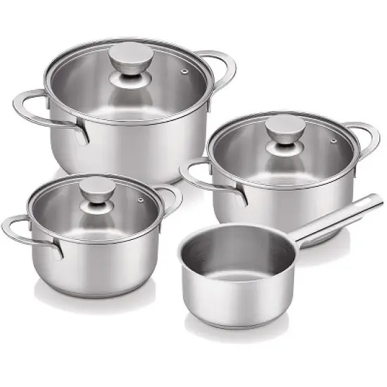 Brabantia Futura 7 Piece Cookware Set, Stainless Steel image {4}