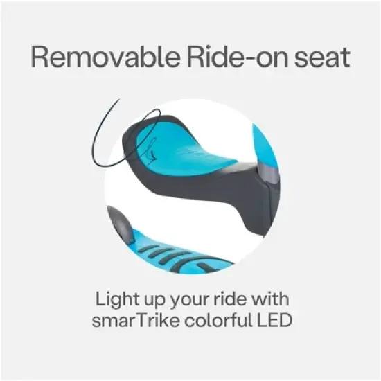 smarTrike T1 Adjustable 3-n-1 Kids Scooter with LED Wheels and Storage Bag image {2}