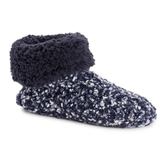MUK LUKS Women's Popcorn Cuff Bootie Slippers image {9}