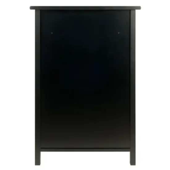 Delta File Cabinet - Black - Winsome image {4}