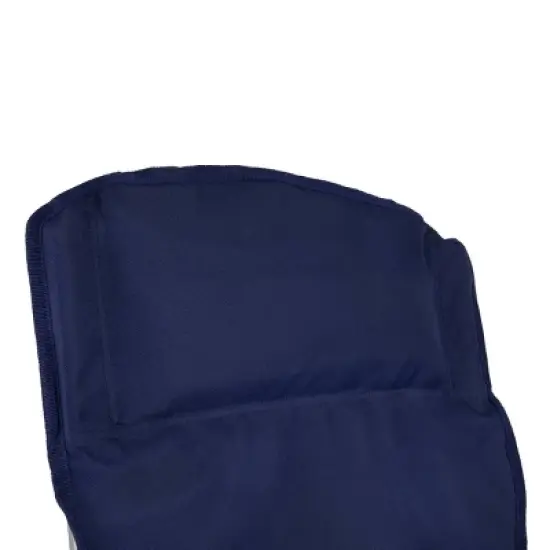 Picnic Time Tranquility Portable Beach Chair - Navy Blue image {5}