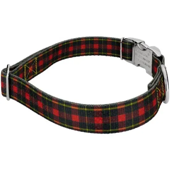 Country Brook Petz Premium Buffalo Plaid Dog Collar image {2}